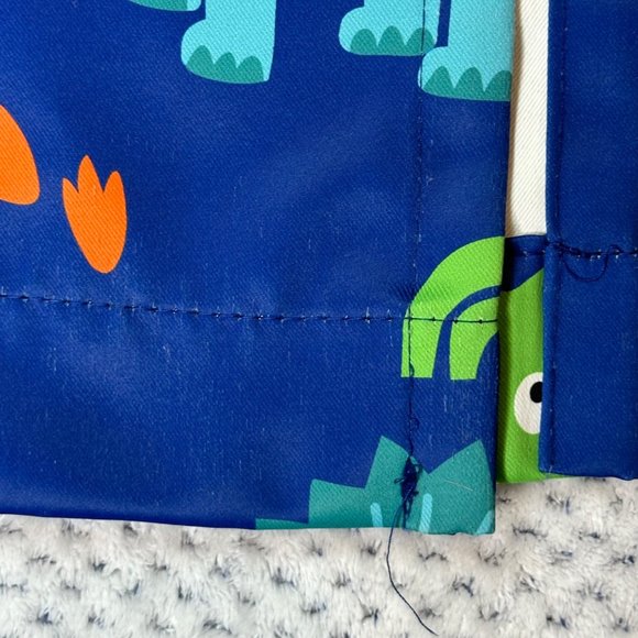 Dinosaur Grommet Curtain Panel Animated Youth Kids Toddler Room Decor 4 Panels - Picture 10 of 12